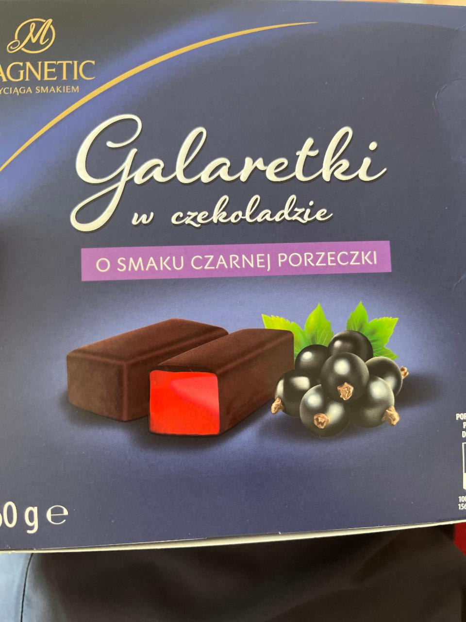 Фото - желе из черной смородины в шоколаде Magnetic