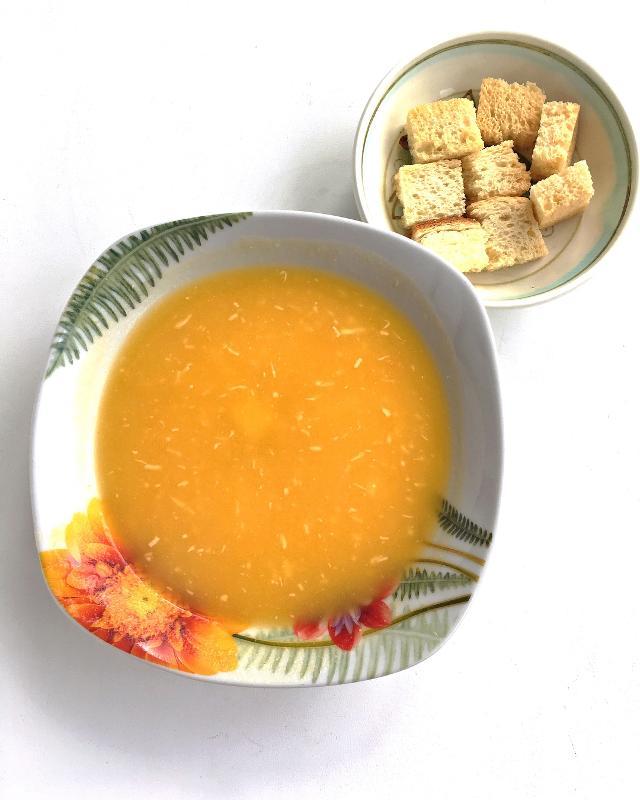 Фото - Тыквенный крем суп с сыром