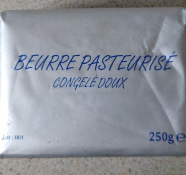 Фото - Масло сливочное 82% Beurre Pasteurise Congele Doux