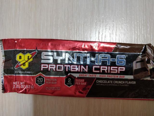 Фото - Protein crisp Chocolate crunch flavor Syntha-6 BSN