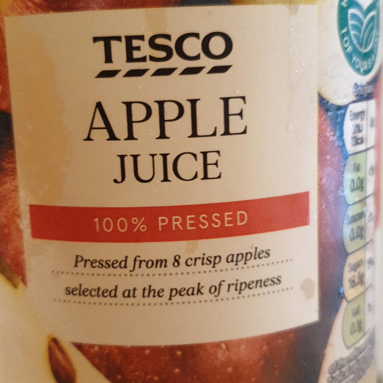 Фото - Сок яблочный Apple Juice Tesco
