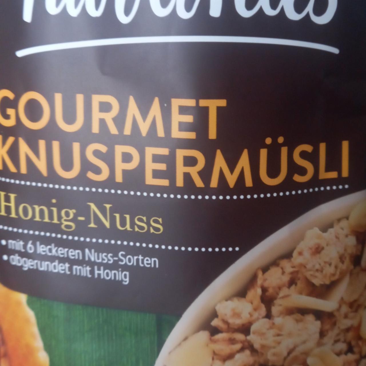 Фото - Gourmet Knuspermüsli Honig-Nuss K-Favourites
