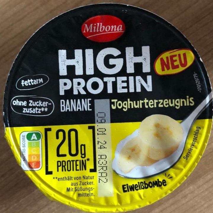 Фото - High Protein banane Milbona