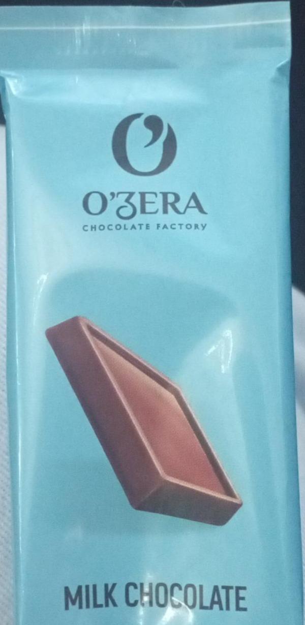 Фото - молочный шоколад 24г Ozera