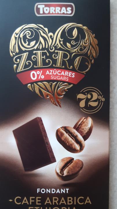 Фото - Шоколад черный без сахара Cafe Arabica Ethiopia Torras