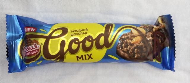 Фото - Шоколадный батончик Good Mix Заводной шоколад арахис