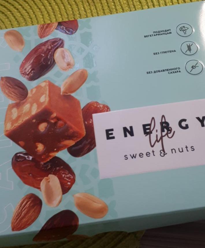 Фото - Фруктово-ореховые конфеты Sweet&Nuts Energy Life