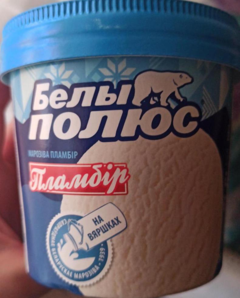 Фото - мороженое пломбир с ванилью Белый полюс