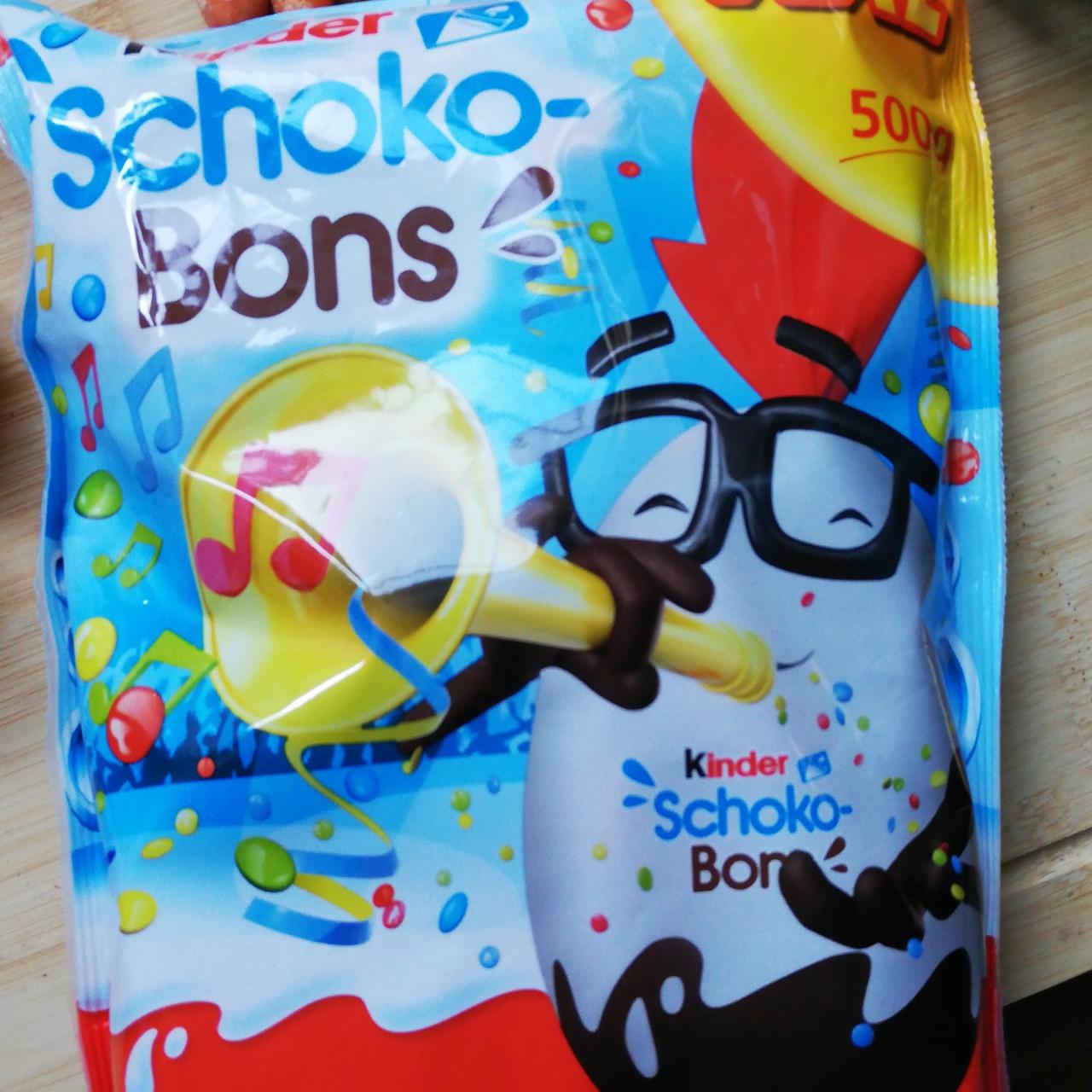 Фото - Конфеты shoko-choco-bons Kinder