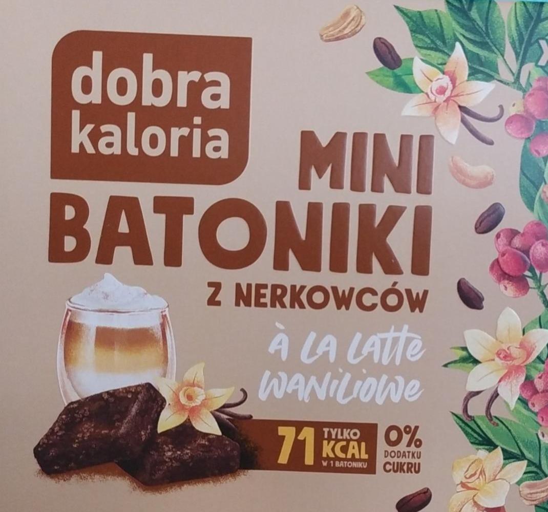Фото - мини батончики со вкусом ванильное латте mini Dobra Kaloria