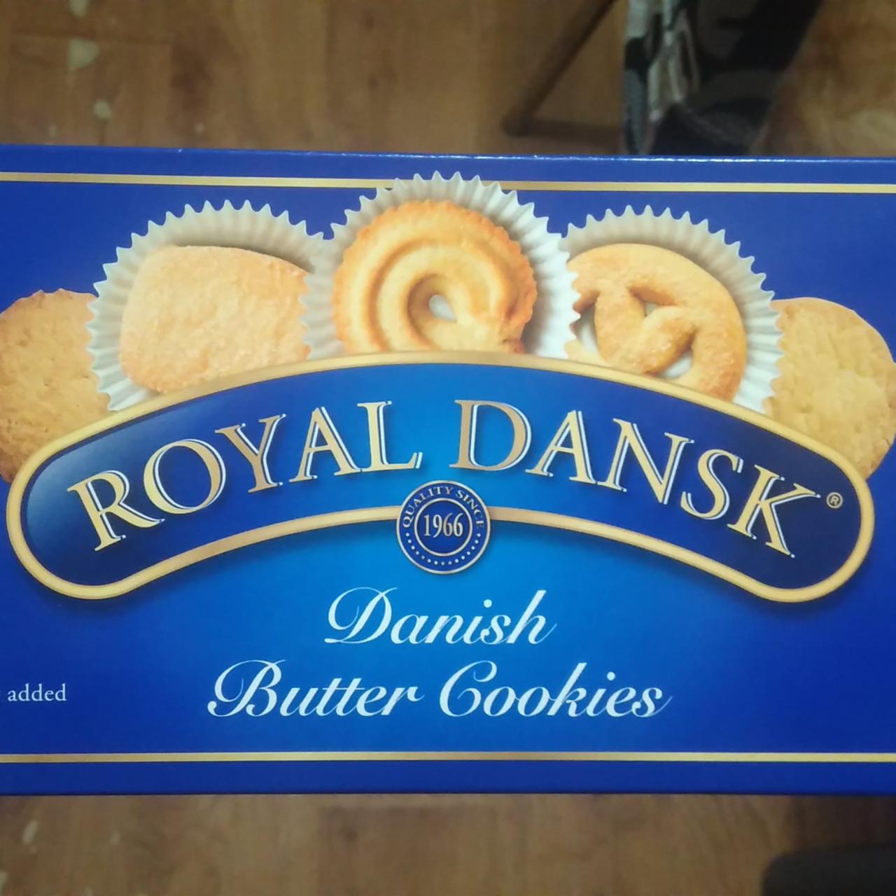 Фото - печенье Danish butter cookies Royal dansk