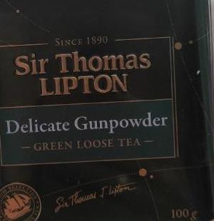 Фото - Липтон зелёный чай листовой Sir Thomas Lipton