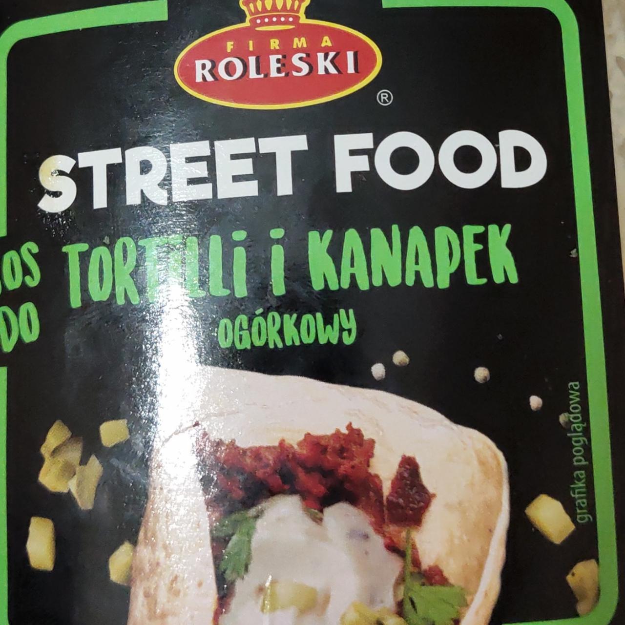 Фото - Street Food tortilli i kanapek Ogórkowy Roleski