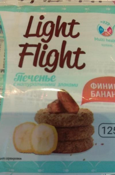 Фото - печенье с натуральными злаками финик банан Light Flight