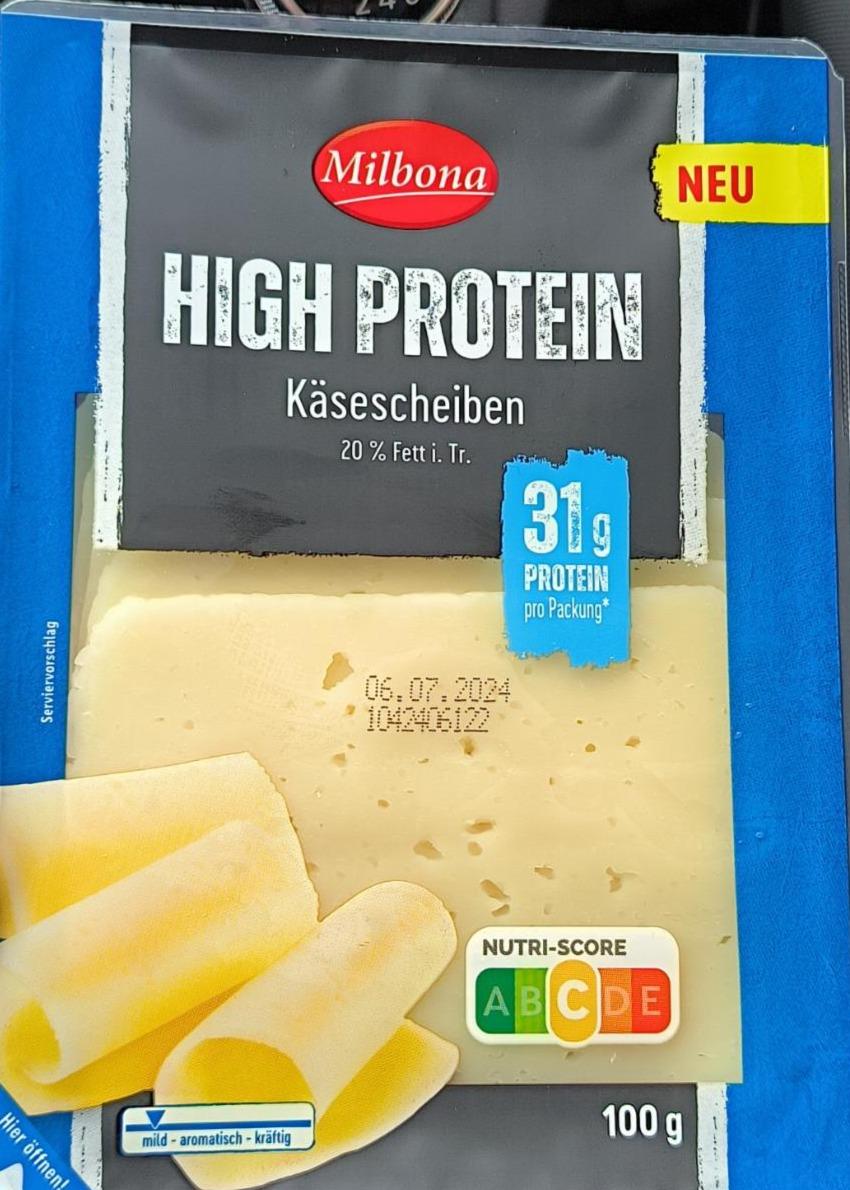 Фото - High Protein Käsescheiben Milbona