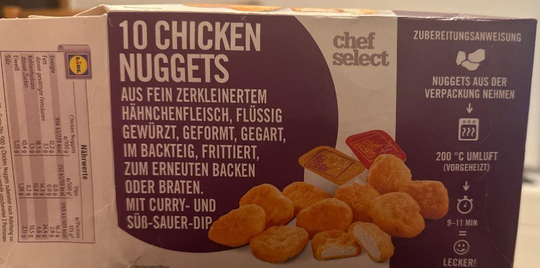 Фото - Наггетс 10 chicken nuggets Chef Select