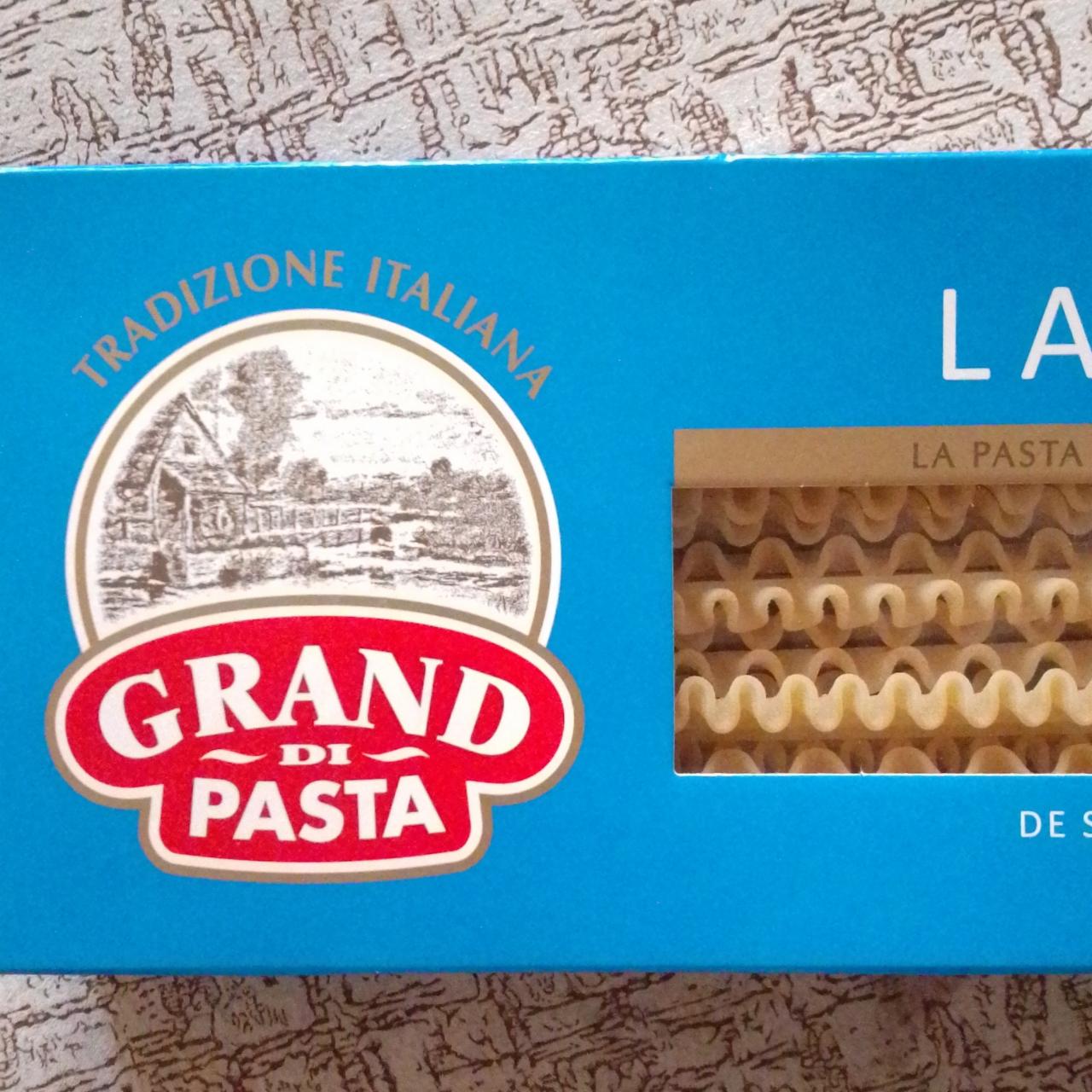 Фото - Макаронные изделия Lasagne Grand di Pasta